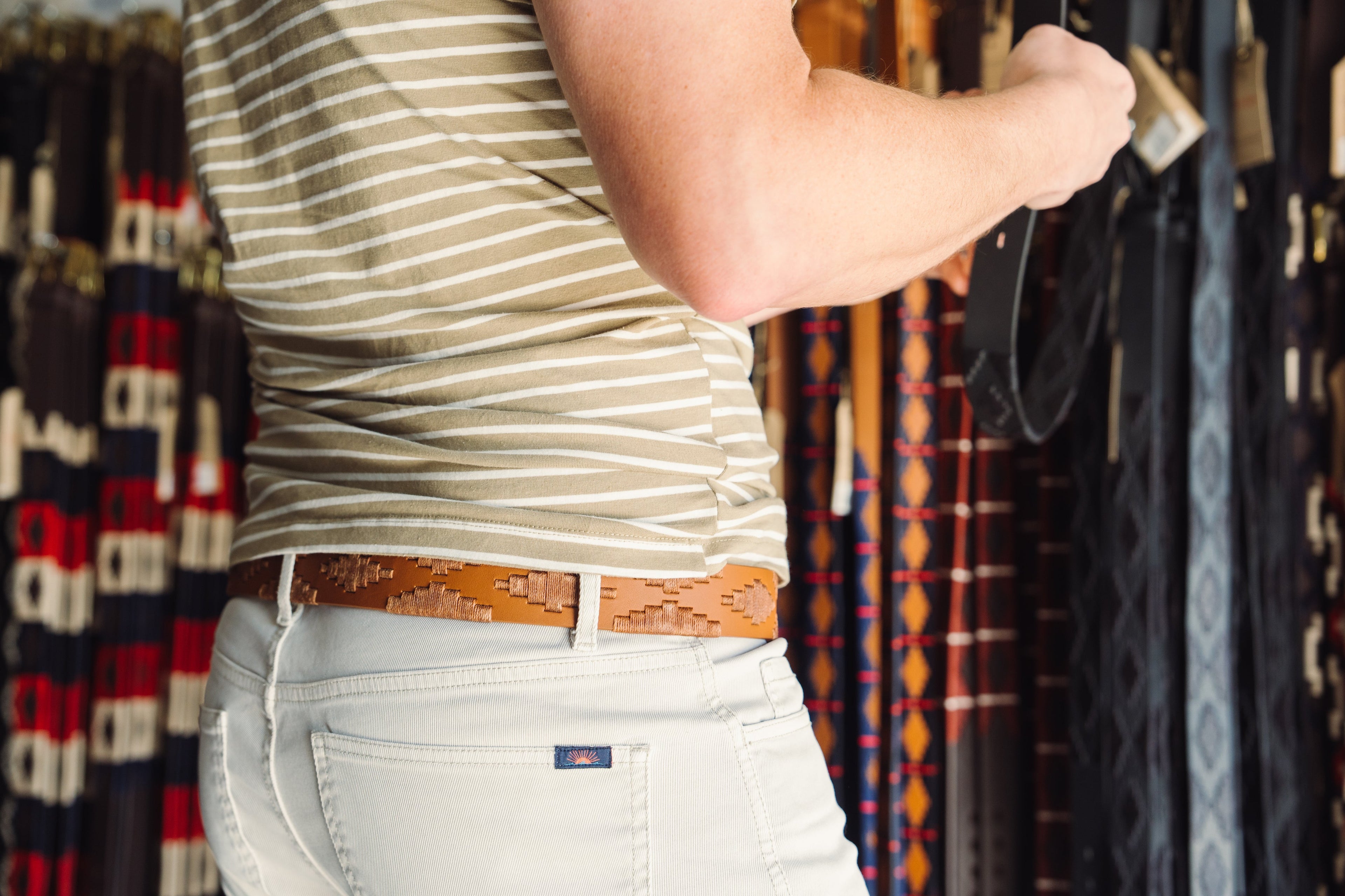 La Matera Limited Edition: Marrón Polo Belt