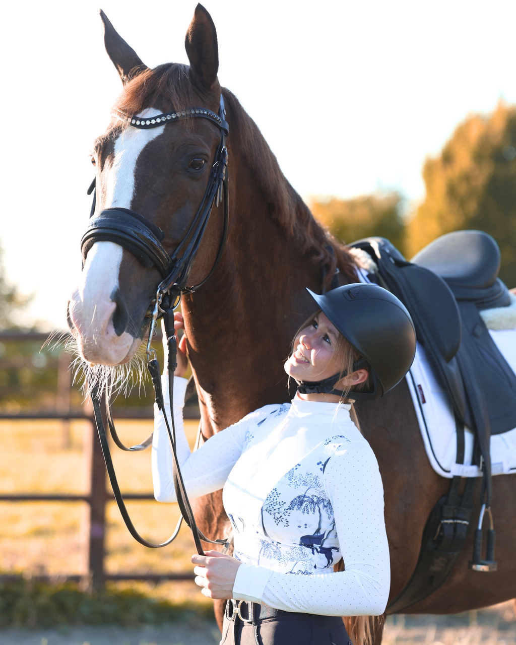 Deinhardt Designs Long Sleeve Capriole Competition Shirt - ELOISE