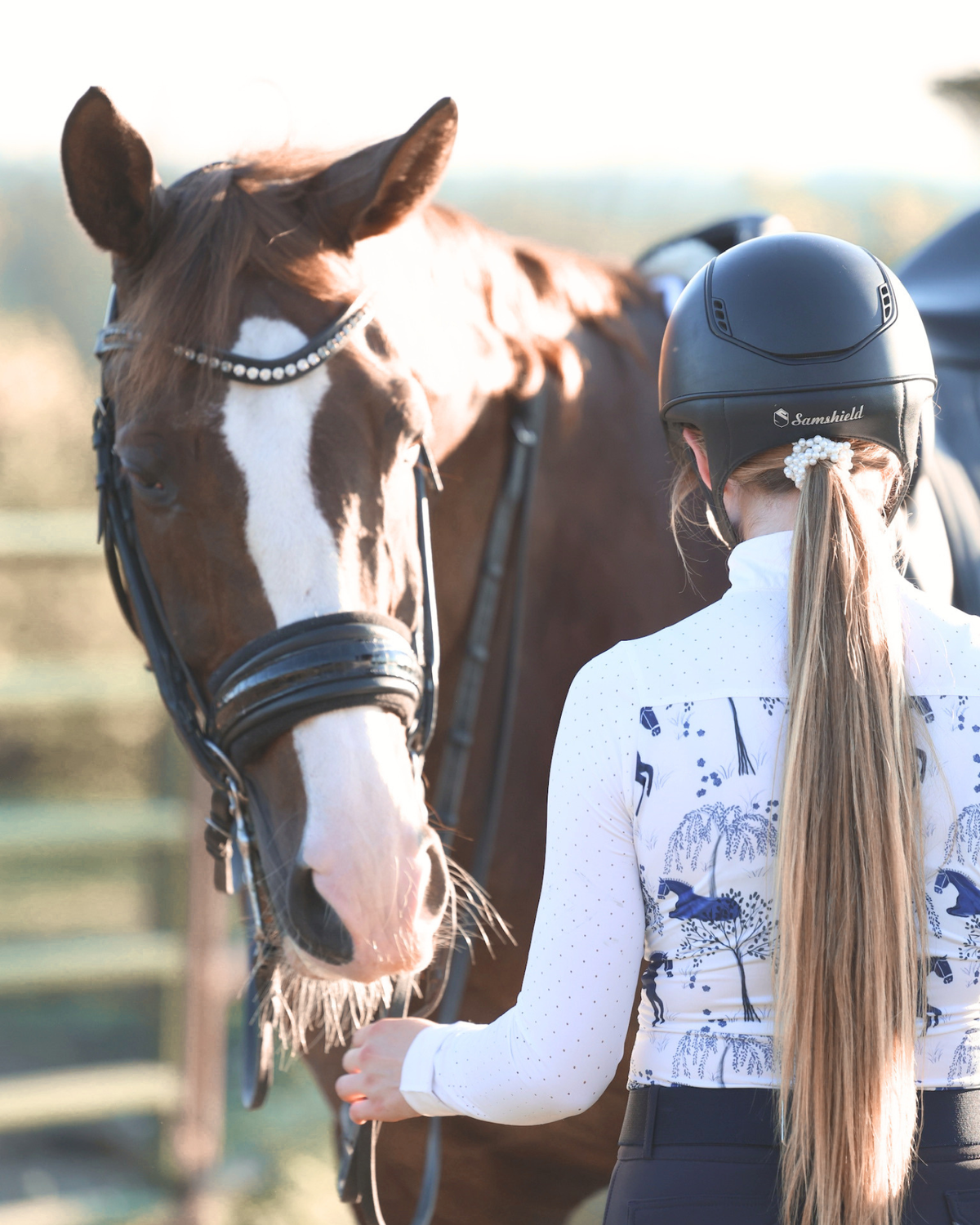 Deinhardt Designs Long Sleeve Capriole Competition Shirt - ELOISE