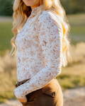 D. D. Connection Collection SEPIA Long Sleeve Signature Sunshirt