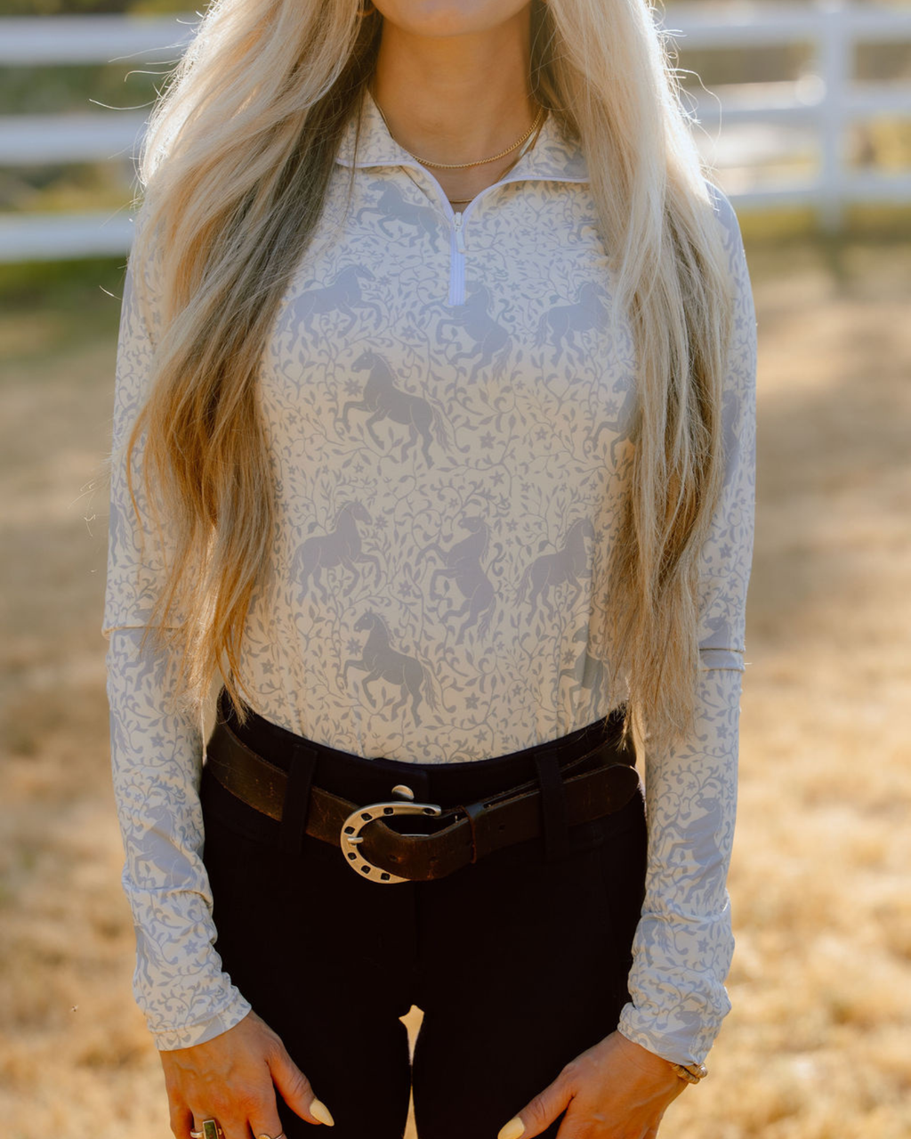 Deinhardt Designs Prints With A Purpose CORAL Long Sleeve Signature Sunshirt