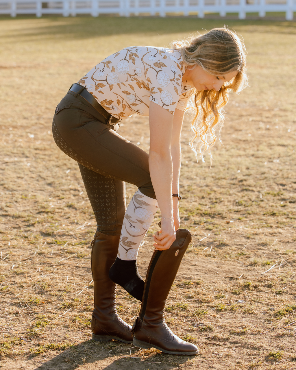 Deinhardt Designs Heritage Collection: REVERIE Riding Socks