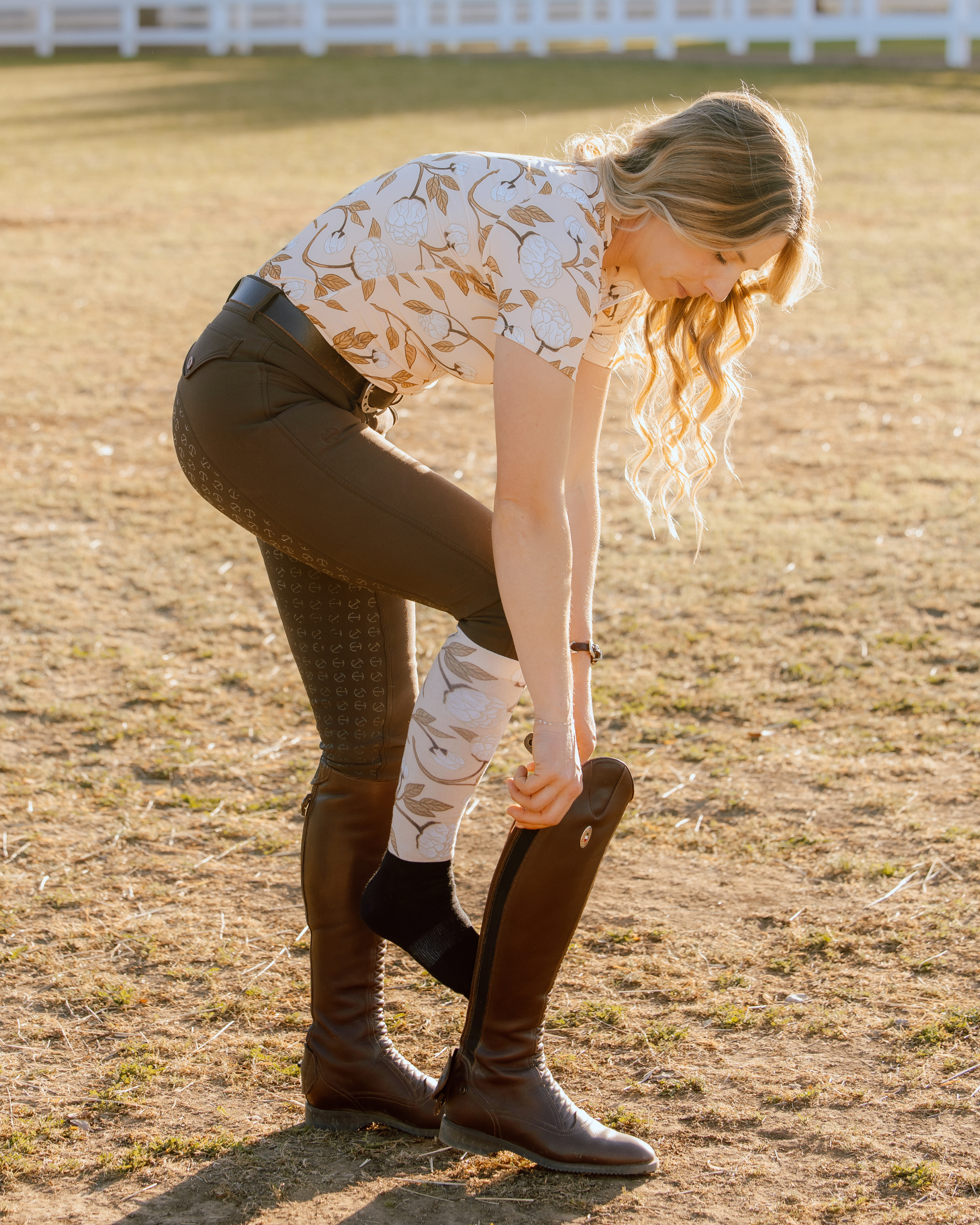 Deinhardt Designs Heritage Collection: REVERIE Riding Socks
