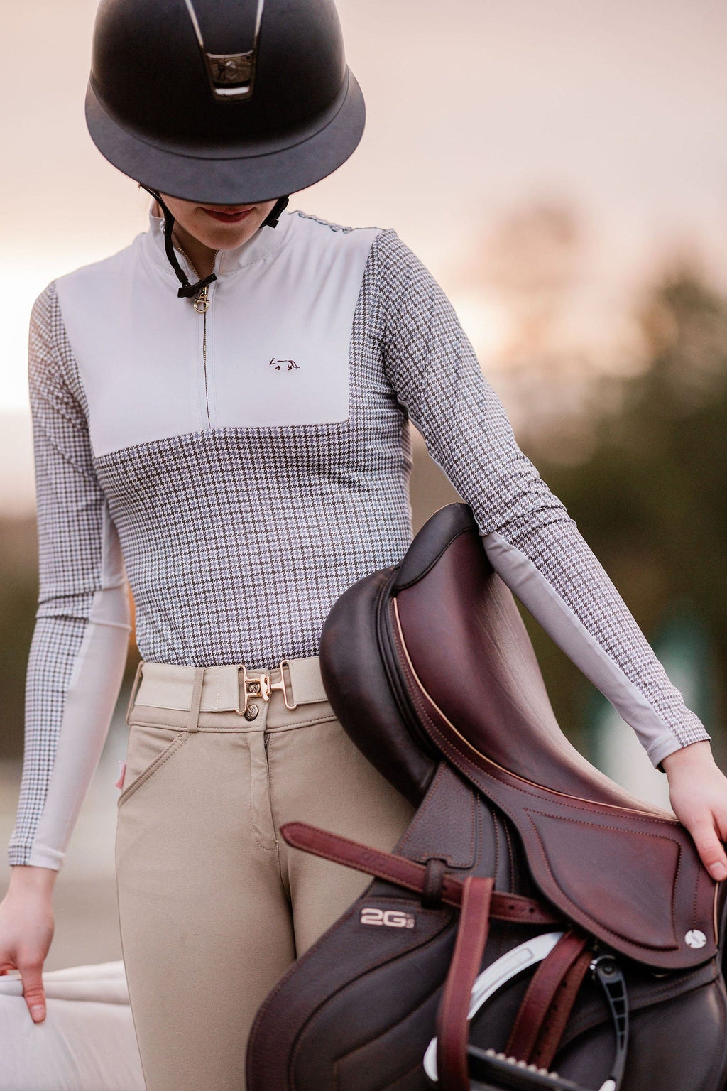 Houndstooth Sun Shirt