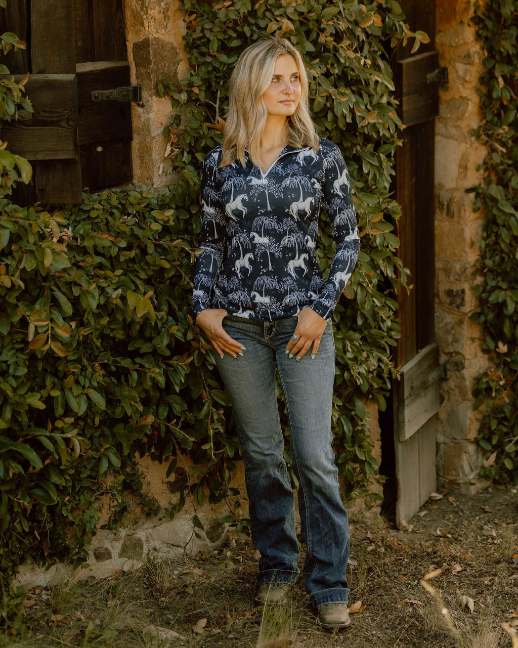Deinhardt Designs Impulsion & Straightness JENYA Long Sleeve Signature Sunshirt