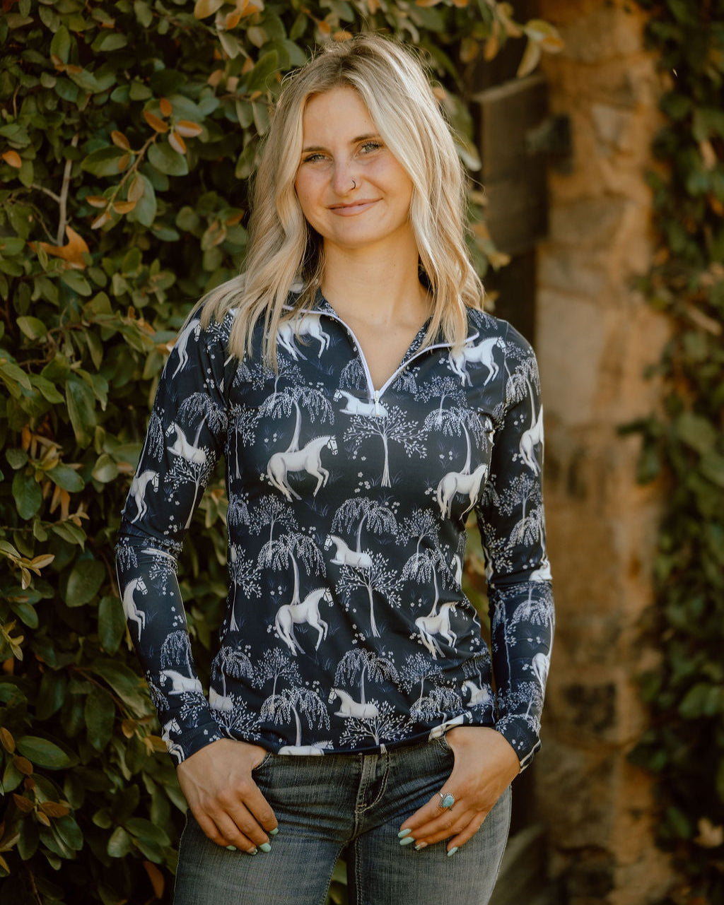Deinhardt Designs Impulsion & Straightness JENYA Long Sleeve Signature Sunshirt