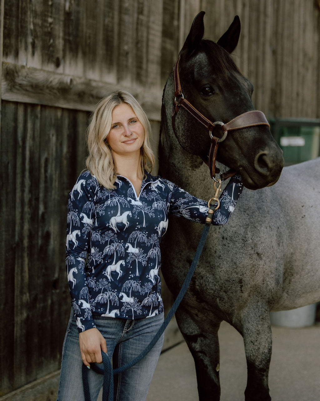 Deinhardt Designs Impulsion & Straightness JENYA Long Sleeve Signature Sunshirt