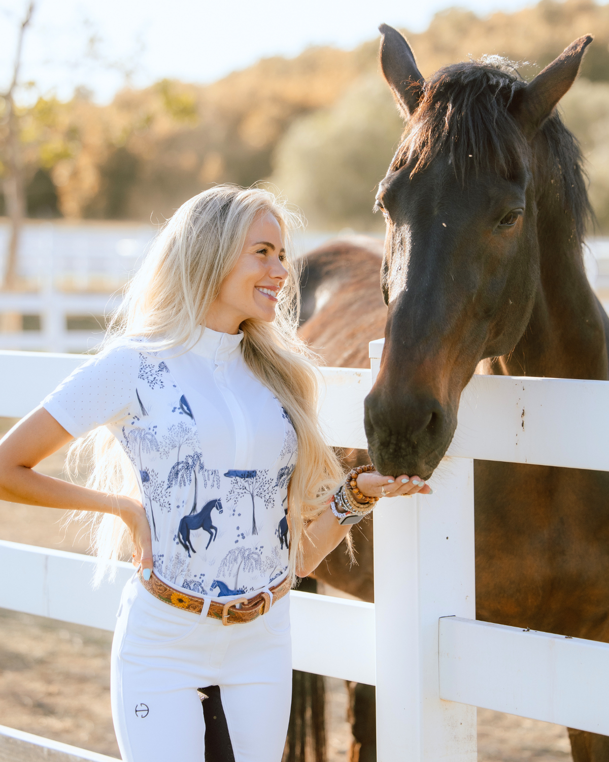 Deinhardt Designs Short Sleeve Capriole Competition Shirt - ELOISE