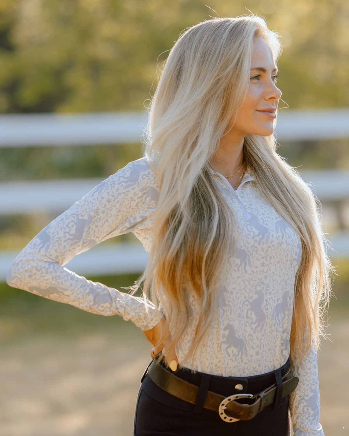 Deinhardt Designs Prints With A Purpose CORAL Long Sleeve Signature Sunshirt