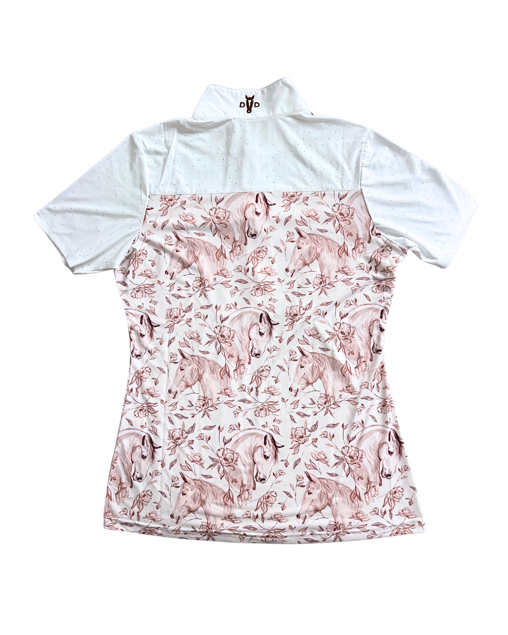 Deinhardt Designs Short Sleeve Capriole Competition Shirt - SEPIA