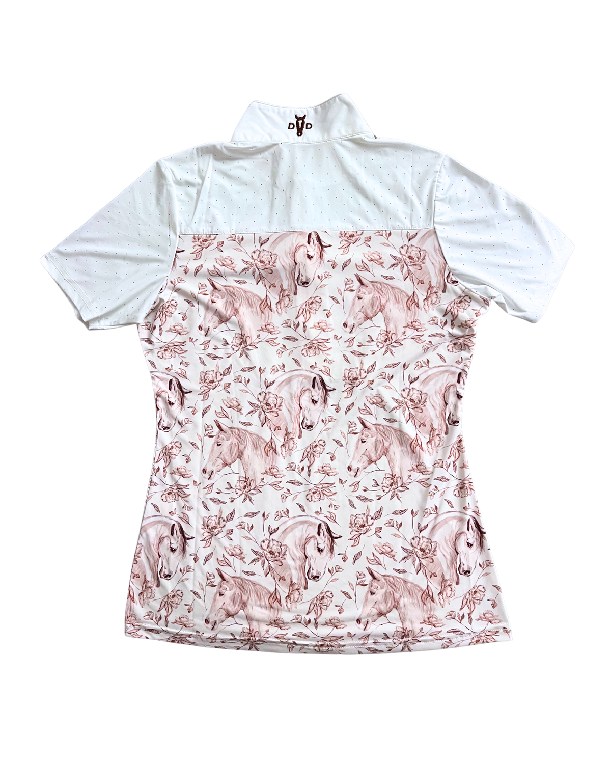 Deinhardt Designs Short Sleeve Capriole Competition Shirt - SEPIA