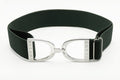 Huston x Ellany Hunter - 1.5" Silver Stirrup Elastic Belt
