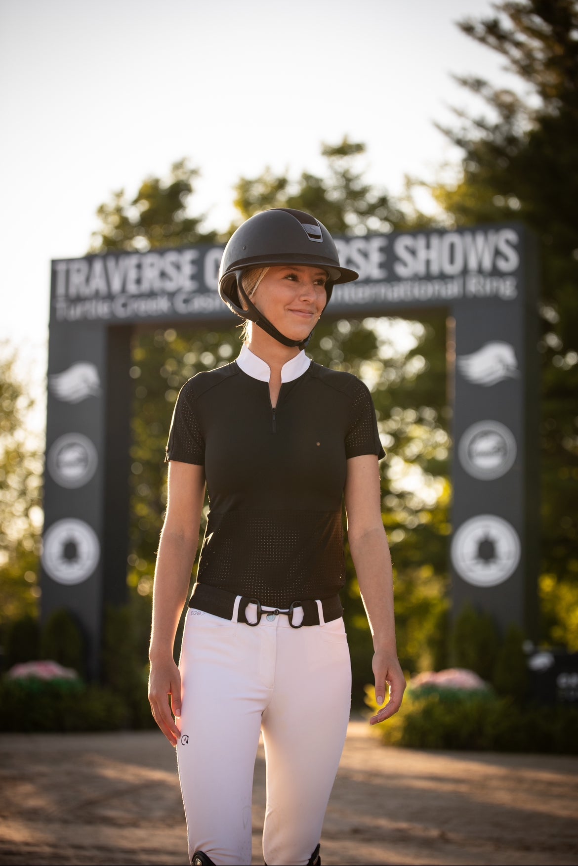 Euphoric Equestrian Grace Short Sleeve Competition Shirt