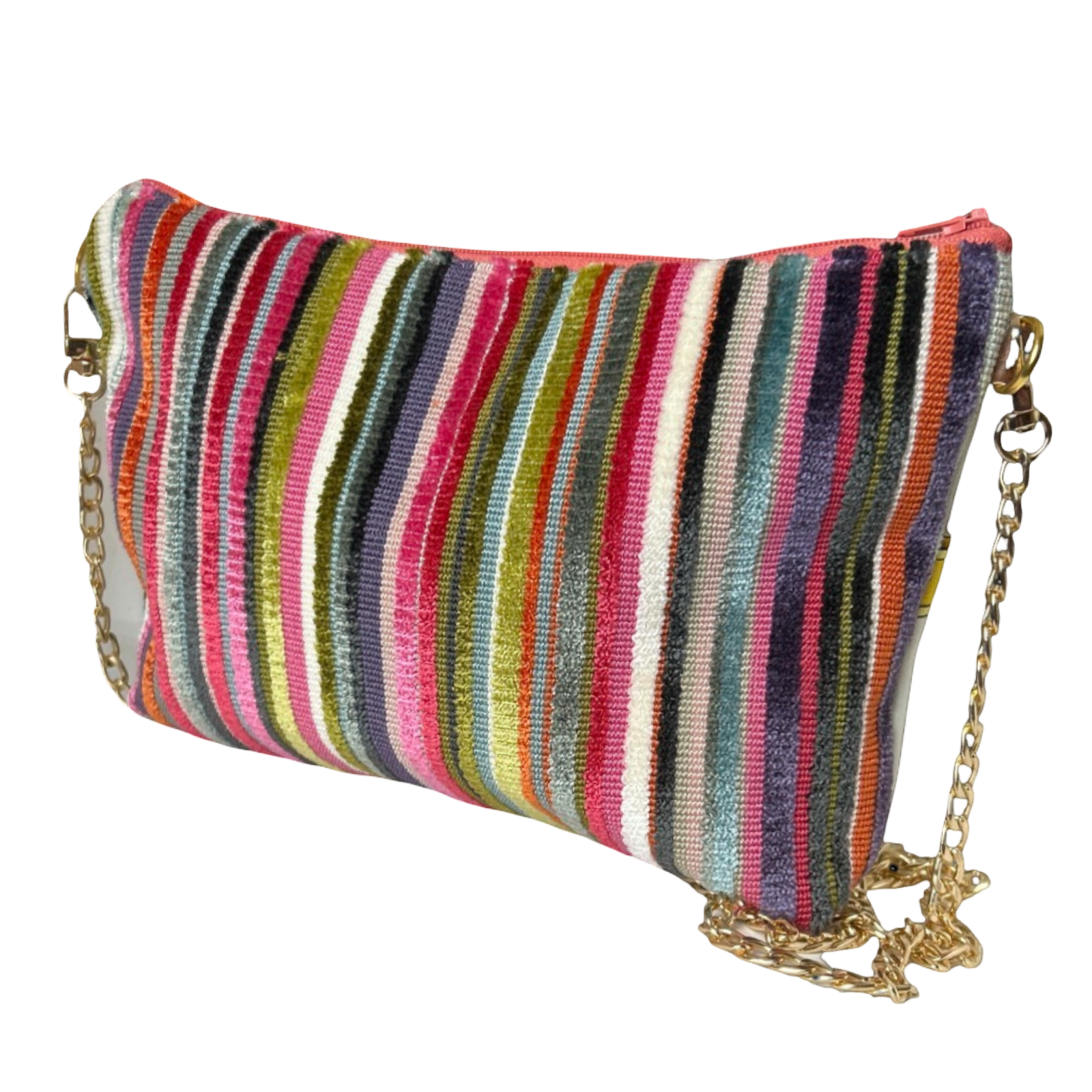 Vintage Grand Manege Silk Scarf Crossbody Bag