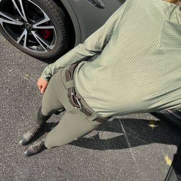 Criniere Juliette High Compression Breeches | Hunter Green