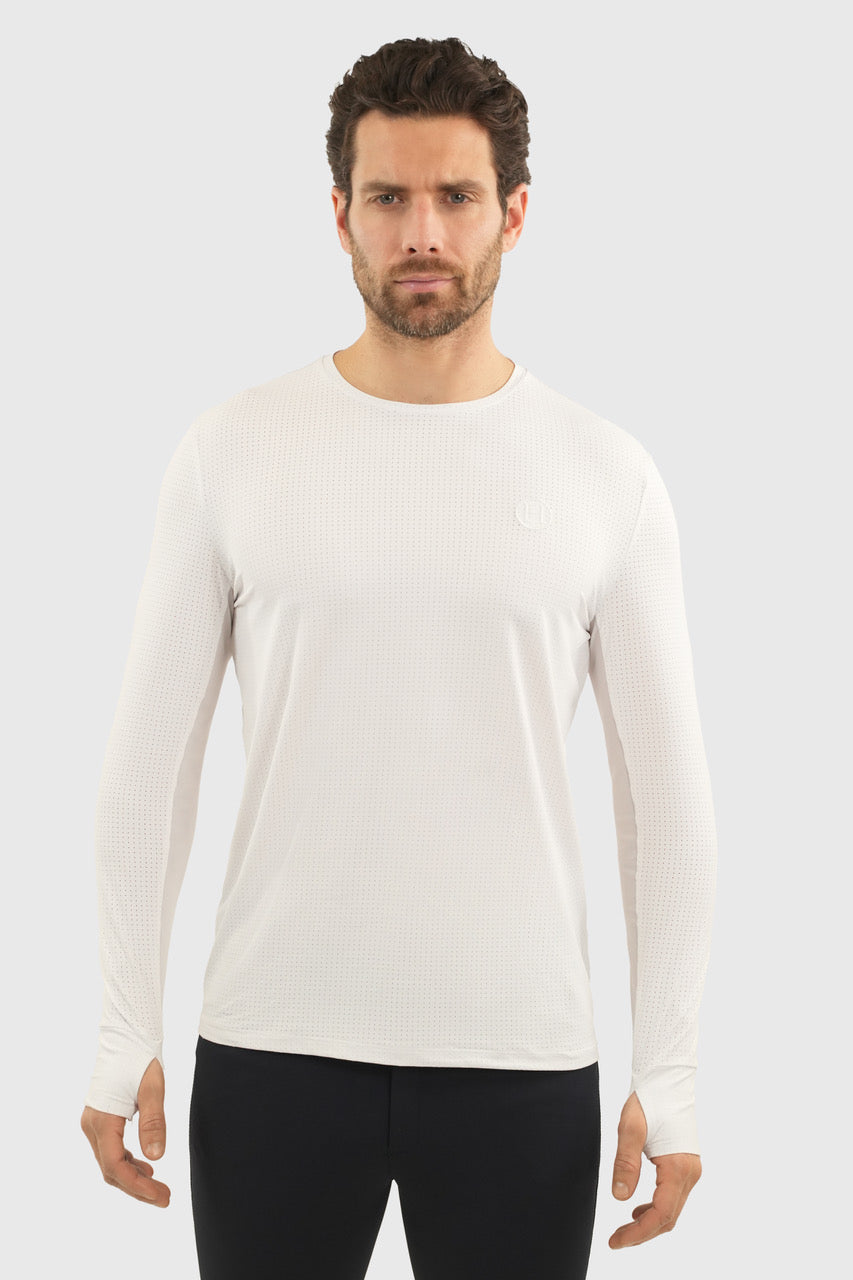 Harcour Bluveo Mens Long Sleeve Crew Neck Exercise Shirt