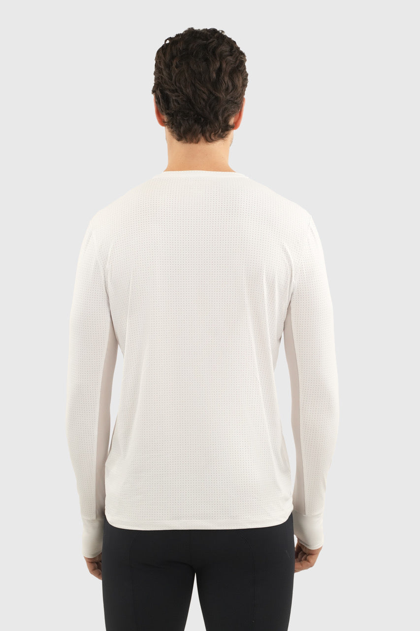 Harcour Bluveo Mens Long Sleeve Crew Neck Exercise Shirt