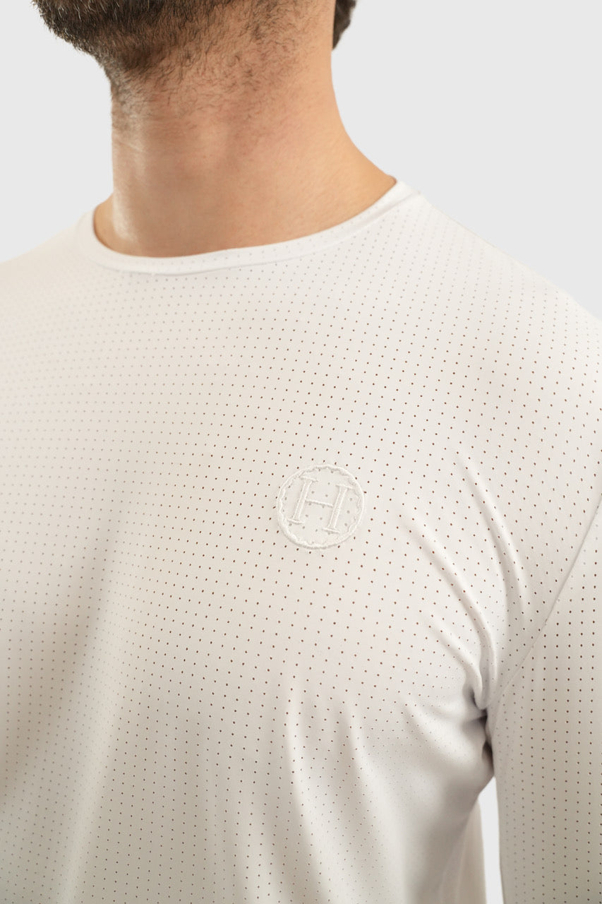 Harcour Bluveo Mens Long Sleeve Crew Neck Exercise Shirt