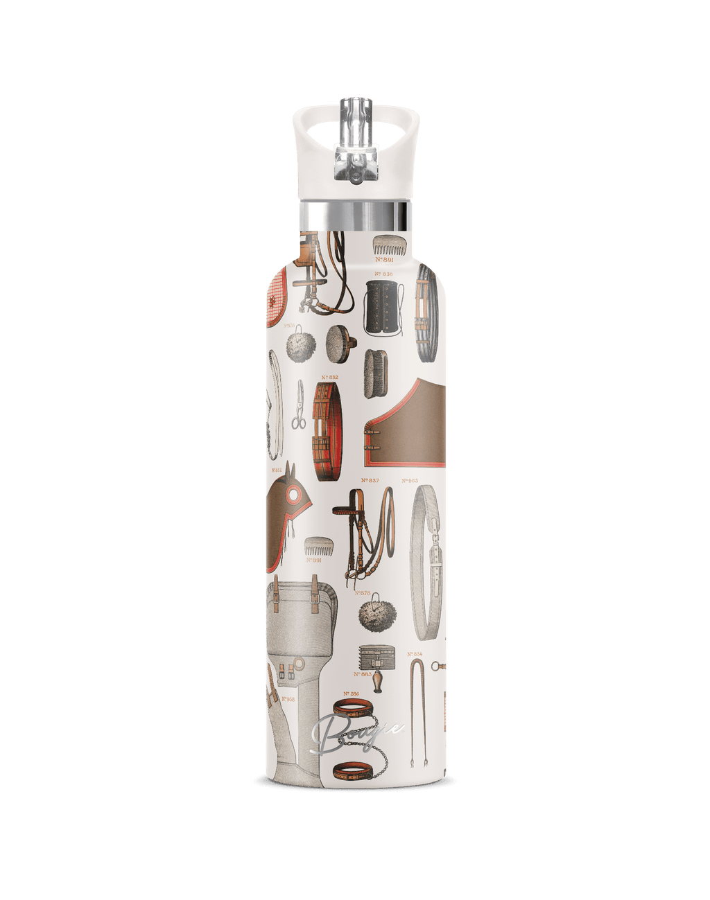 My Bougie Bottle Bits & Bridles 25oz Insulated Bottle | Equestrian Heritage