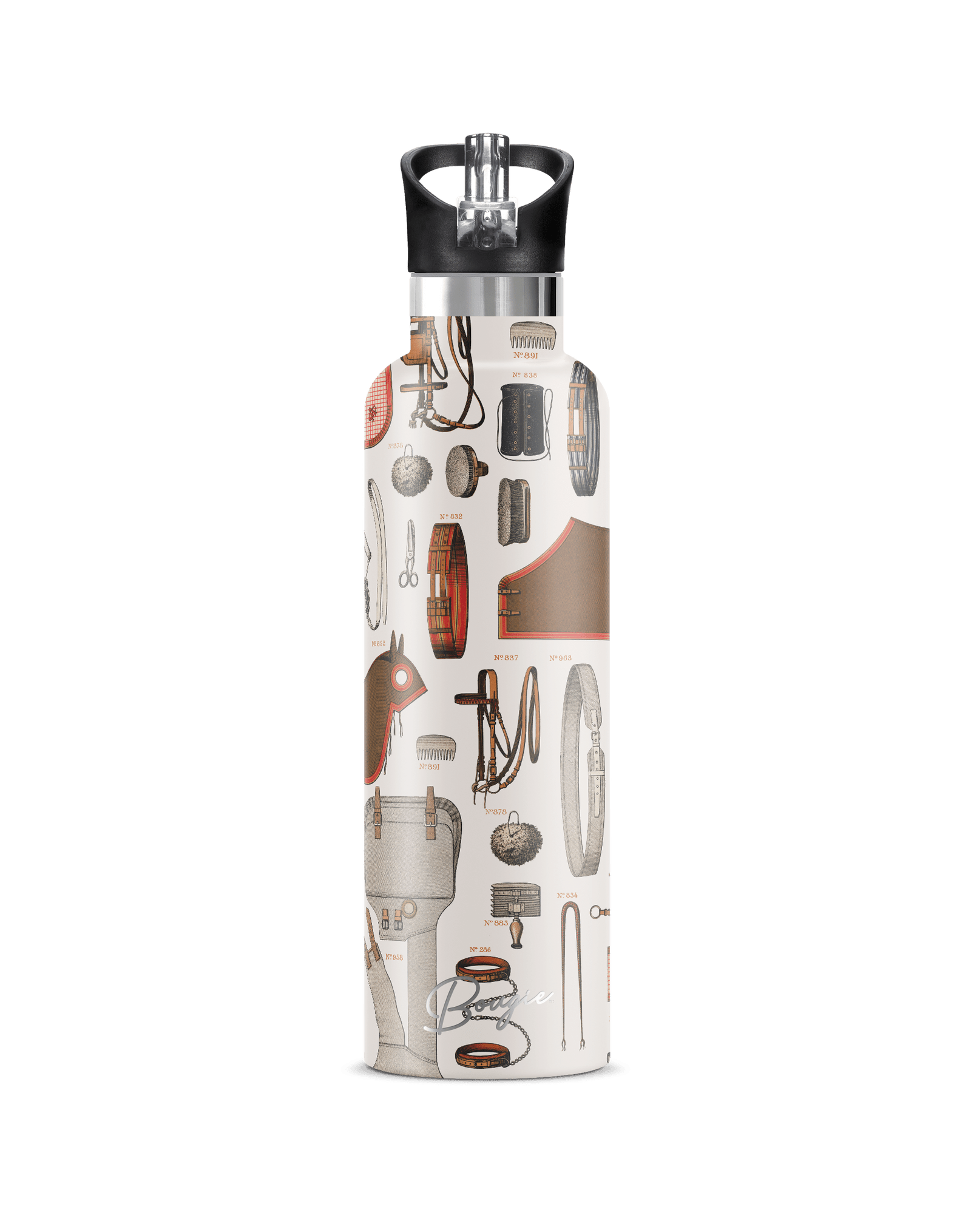 My Bougie Bottle Bits & Bridles 25oz Insulated Bottle | Equestrian Heritage