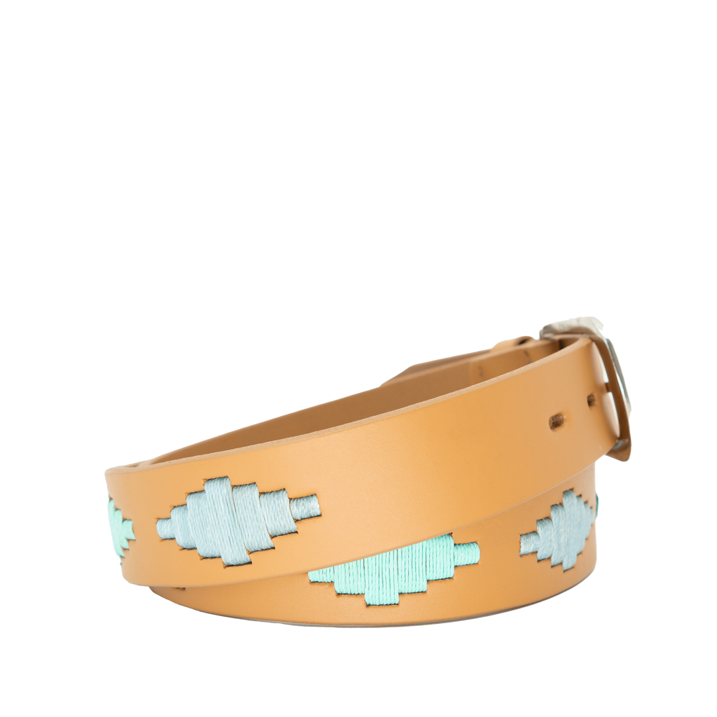 La Matera Limited Edition: Diamante Azul Women's Polo Belt