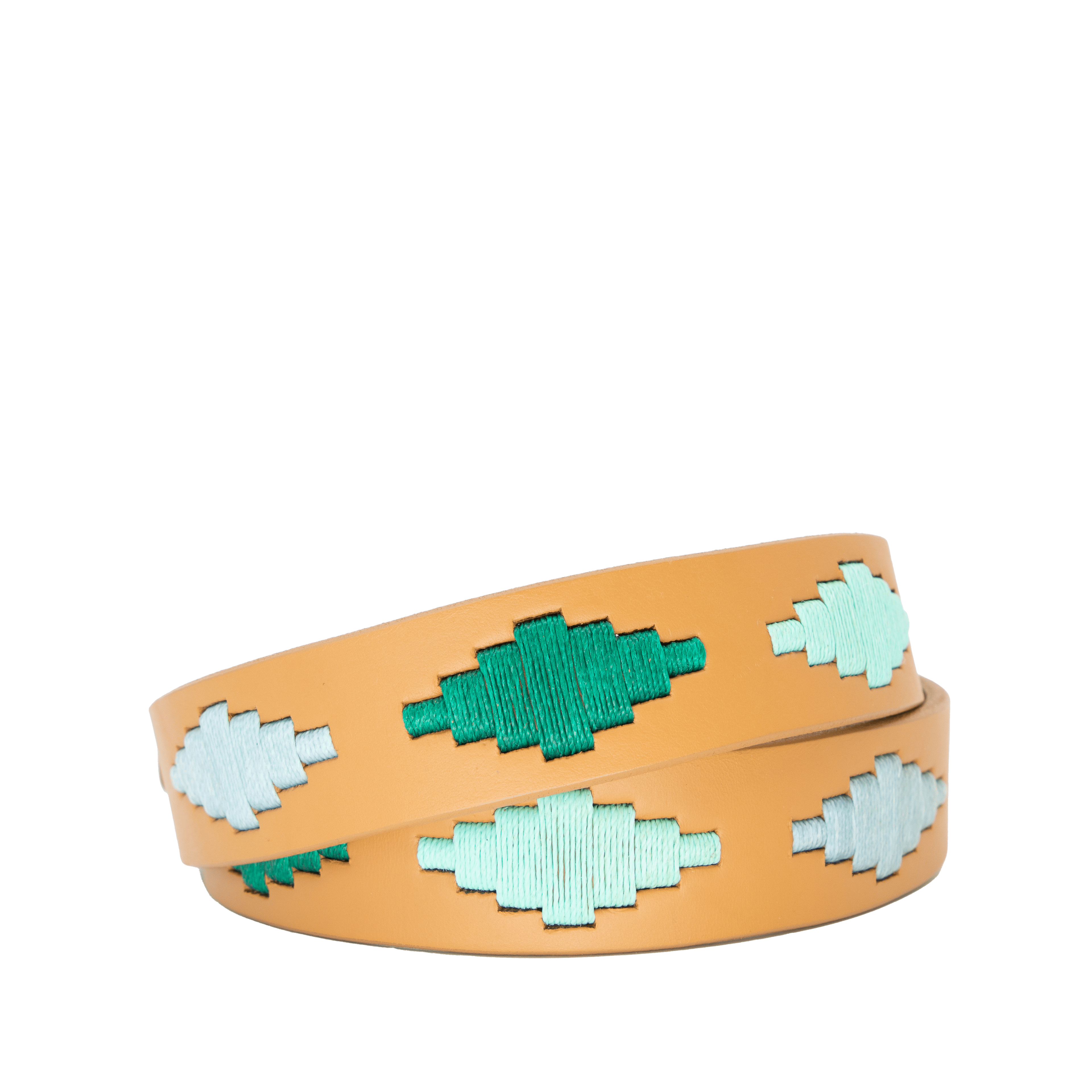 La Matera Limited Edition: Diamante Azul Women's Polo Belt