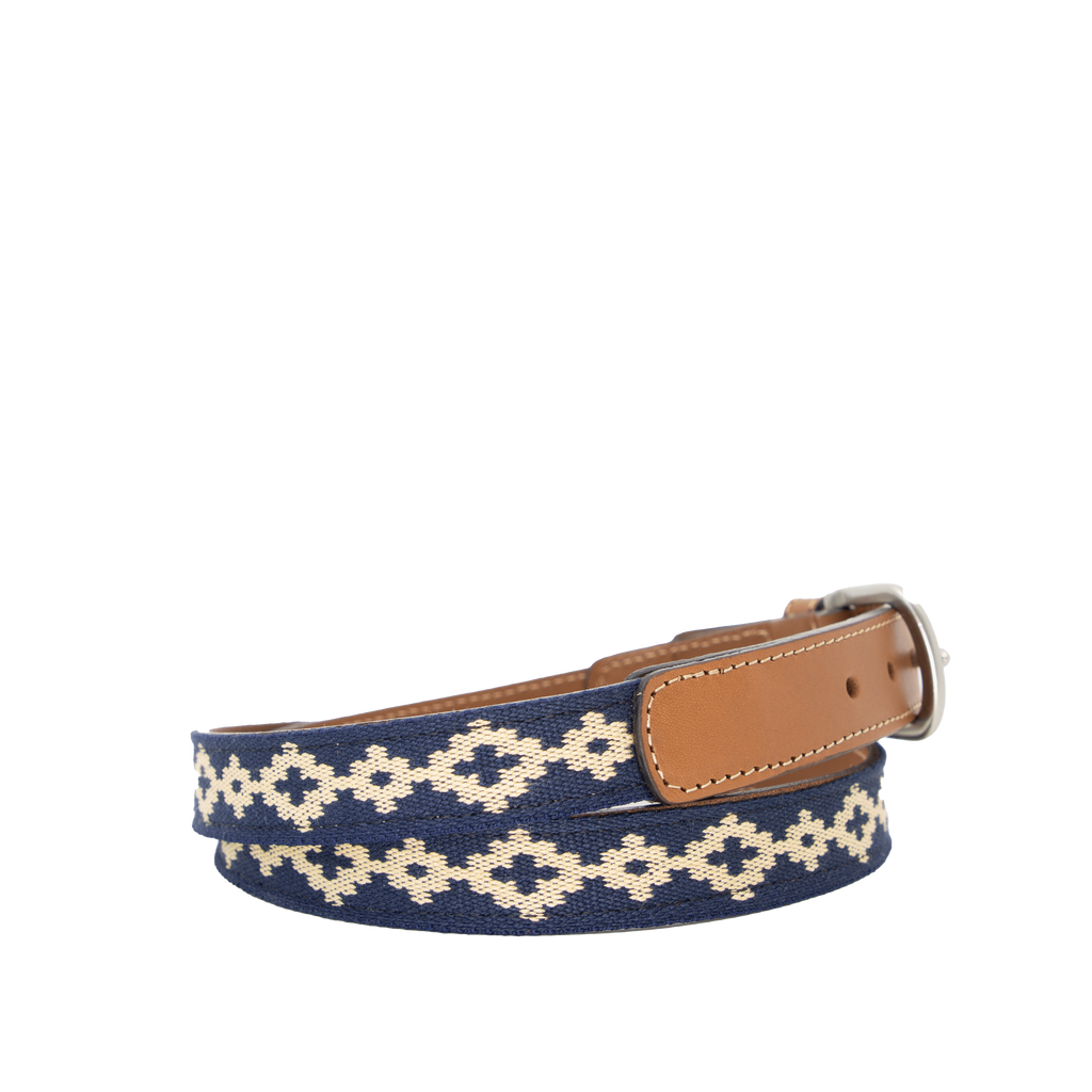 La Matera Limited Edition: Corbina Women's Woven Belt - Thin