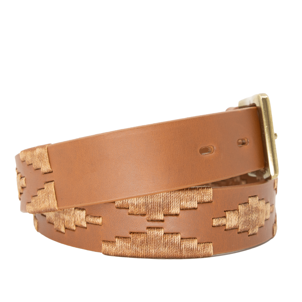 La Matera Limited Edition: Marrón Polo Belt