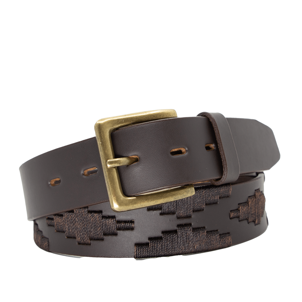 La Matera Limited Edition: Castaño Polo Belt