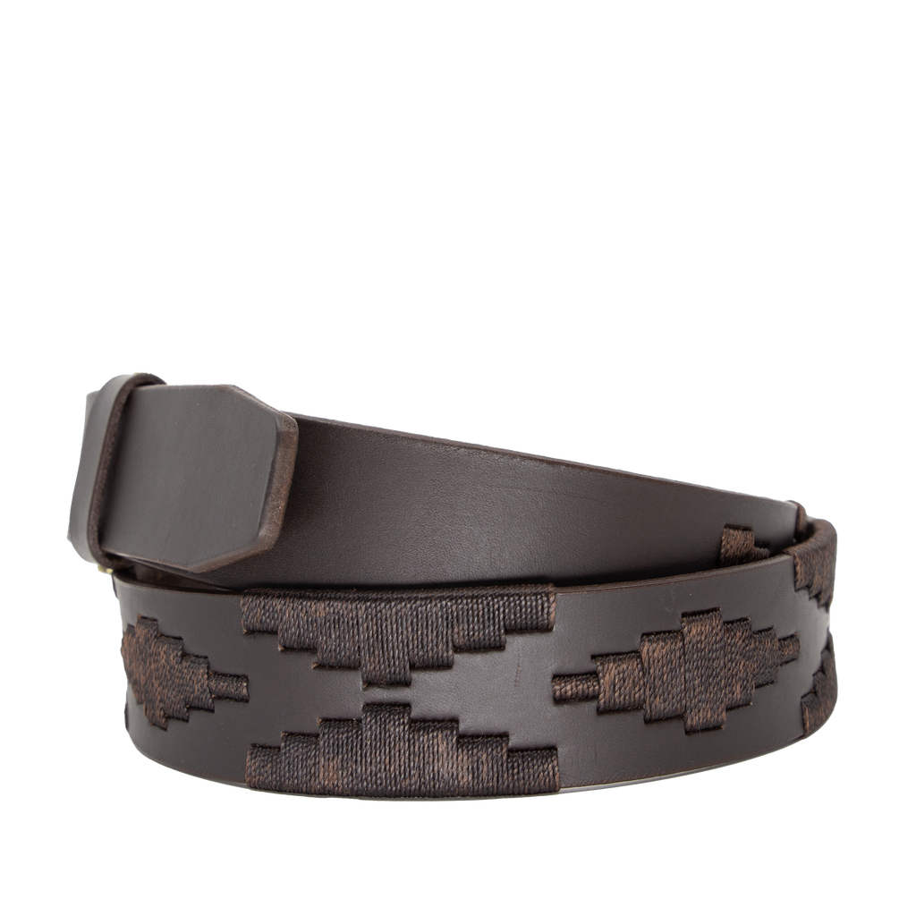 La Matera Limited Edition: Castaño Polo Belt