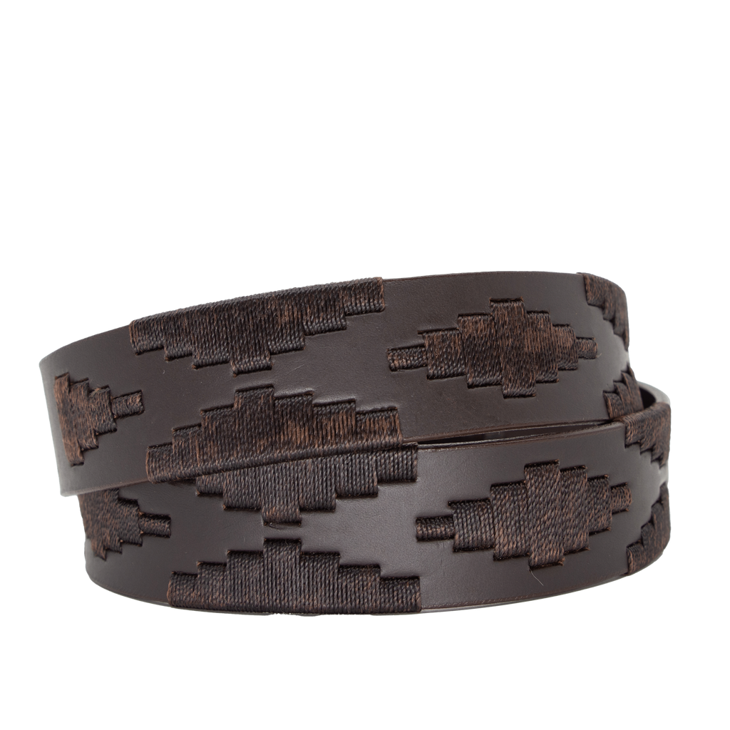 La Matera Limited Edition: Castaño Polo Belt