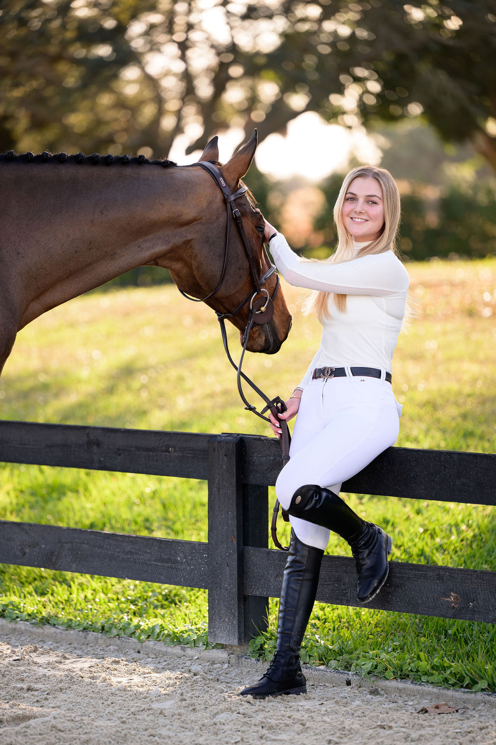 Euphoric Equestrian Aspen Turtleneck