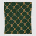 Cotton Sustainable Knit Throw Blanket - Equestrian House of Bits