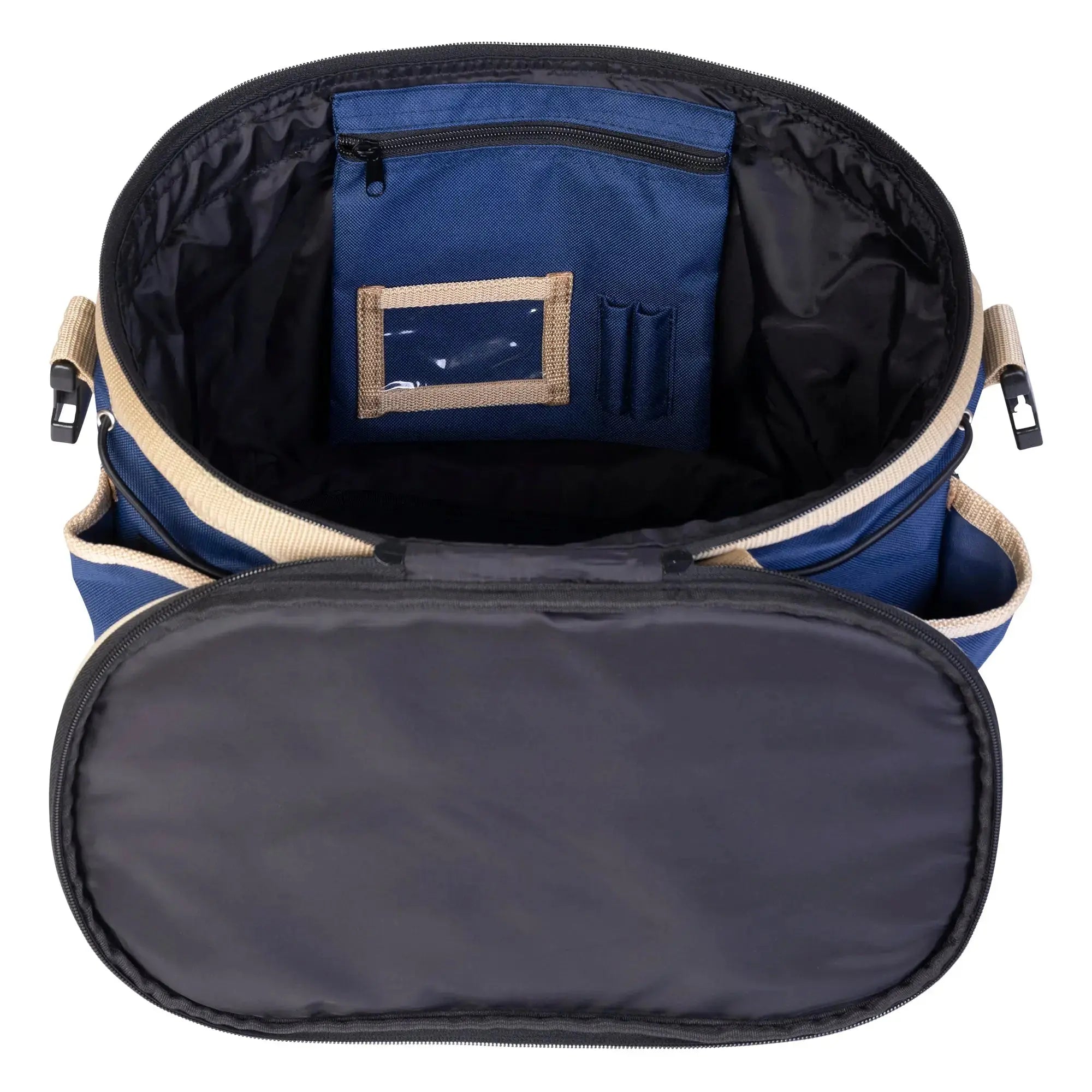 Huntley Equestrian Deluxe Grooming Bag, Brown