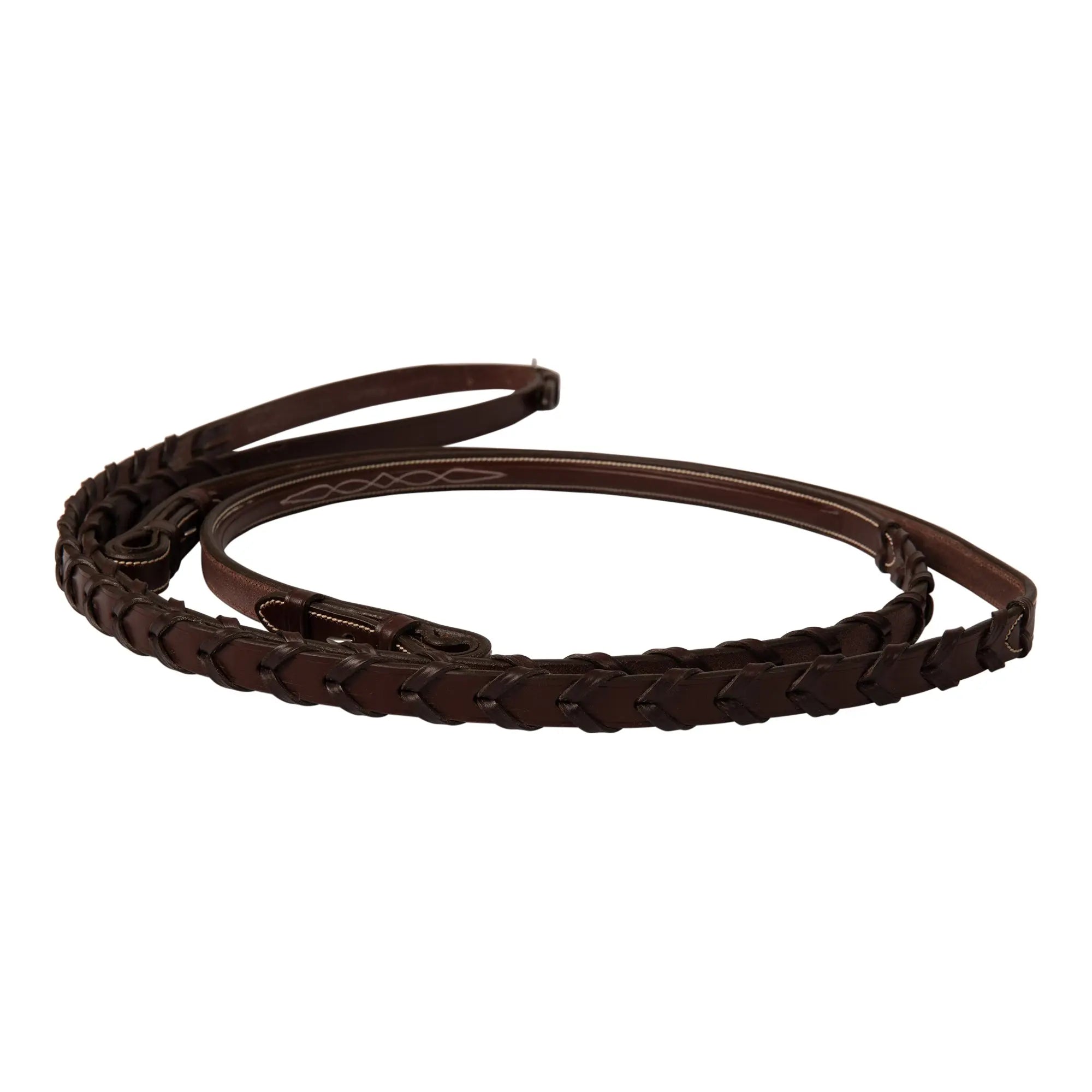 Sedgwick Fancy Stitched Square Raised Laced Reins