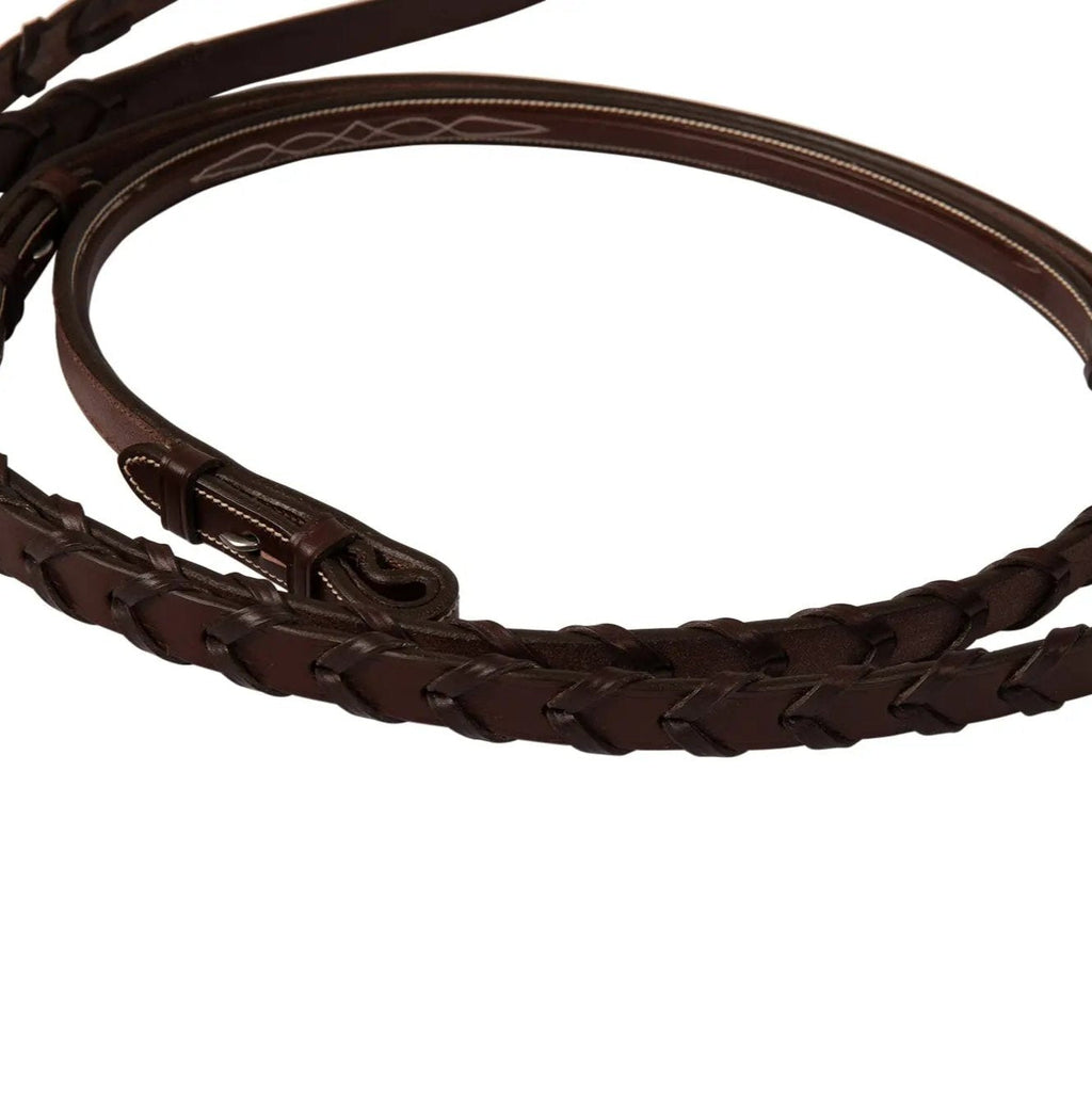 Sedgwick Fancy Stitched Square Raised Laced Reins