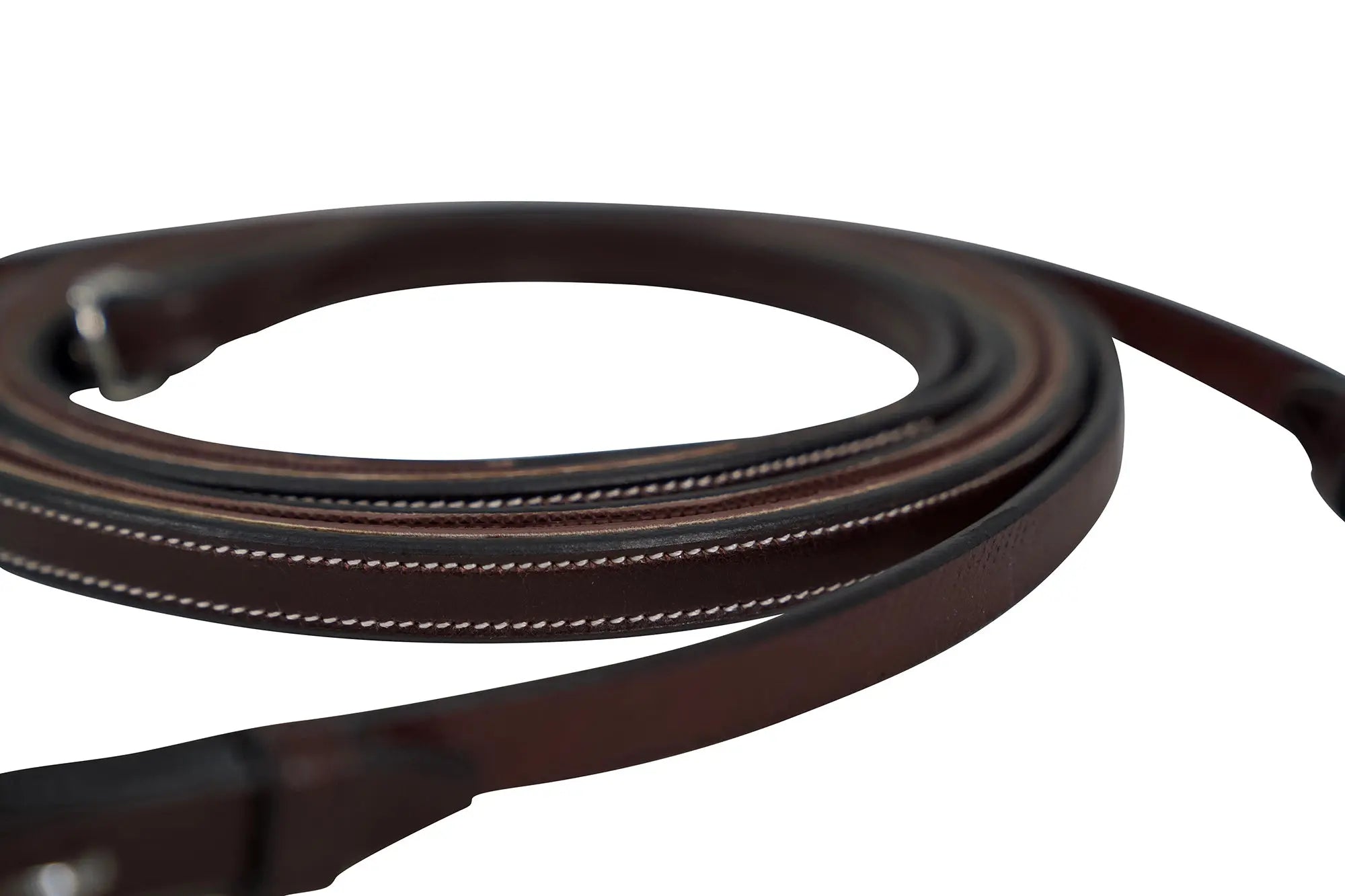 Sedgwick Pelham Flat Curb Reins, Rubber Lined
