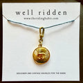 Well Ridden Vintage Chanel Charm, Gold