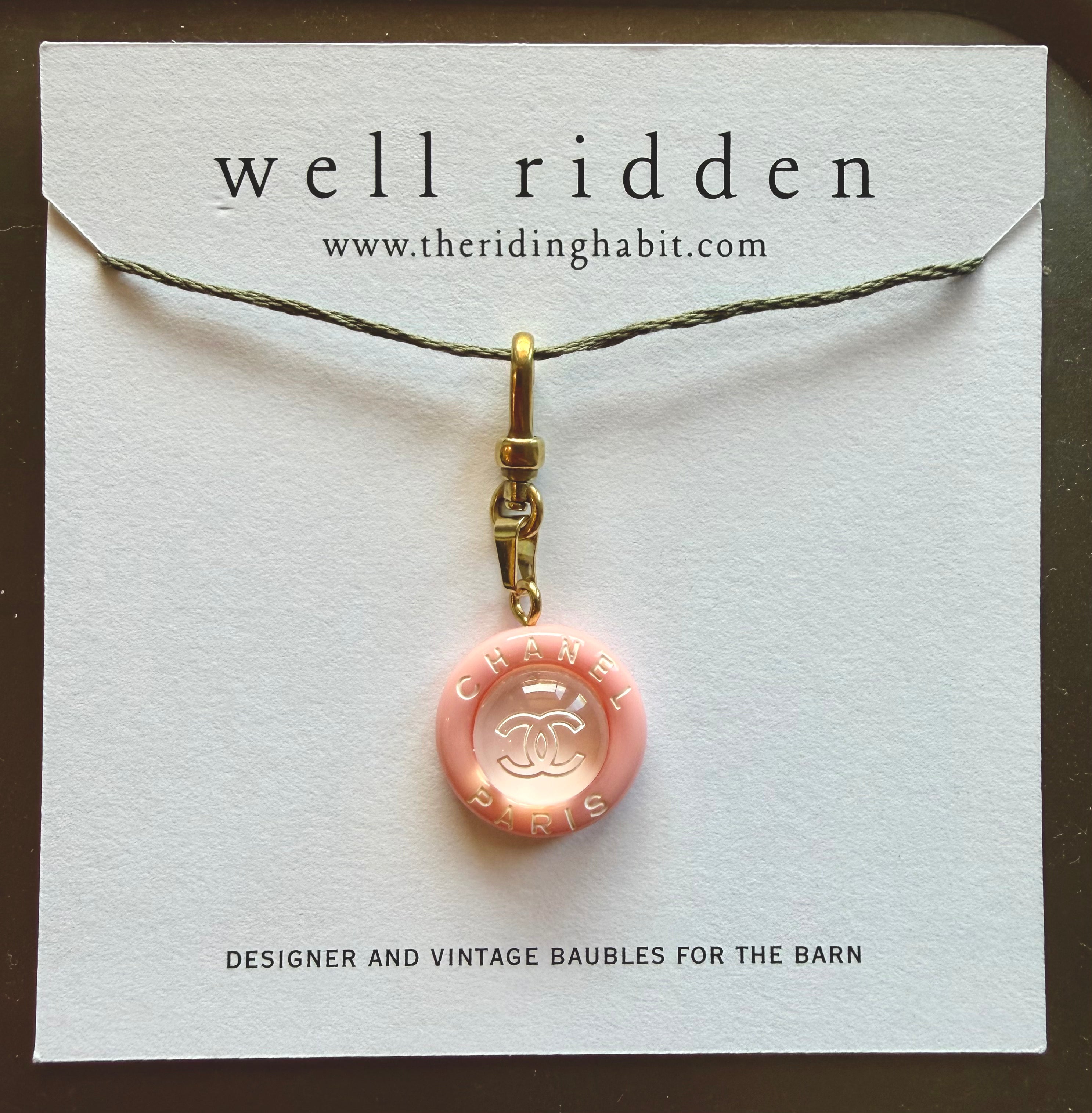 Well Ridden Vintage Chanel Charm, Pink