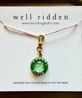 Well Ridden Vintage Chanel Charm, Green