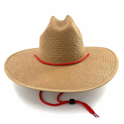 Baldiz Tan Sun Hat | Wide Brim Sun Hat with Rope Band