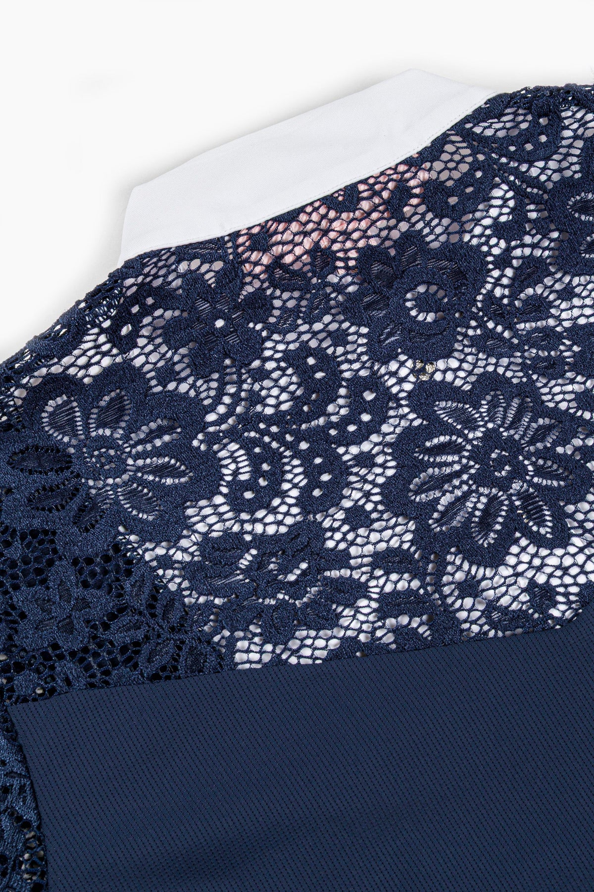 Hannah Childs Luna Lace Long Sleeve Show Shirt