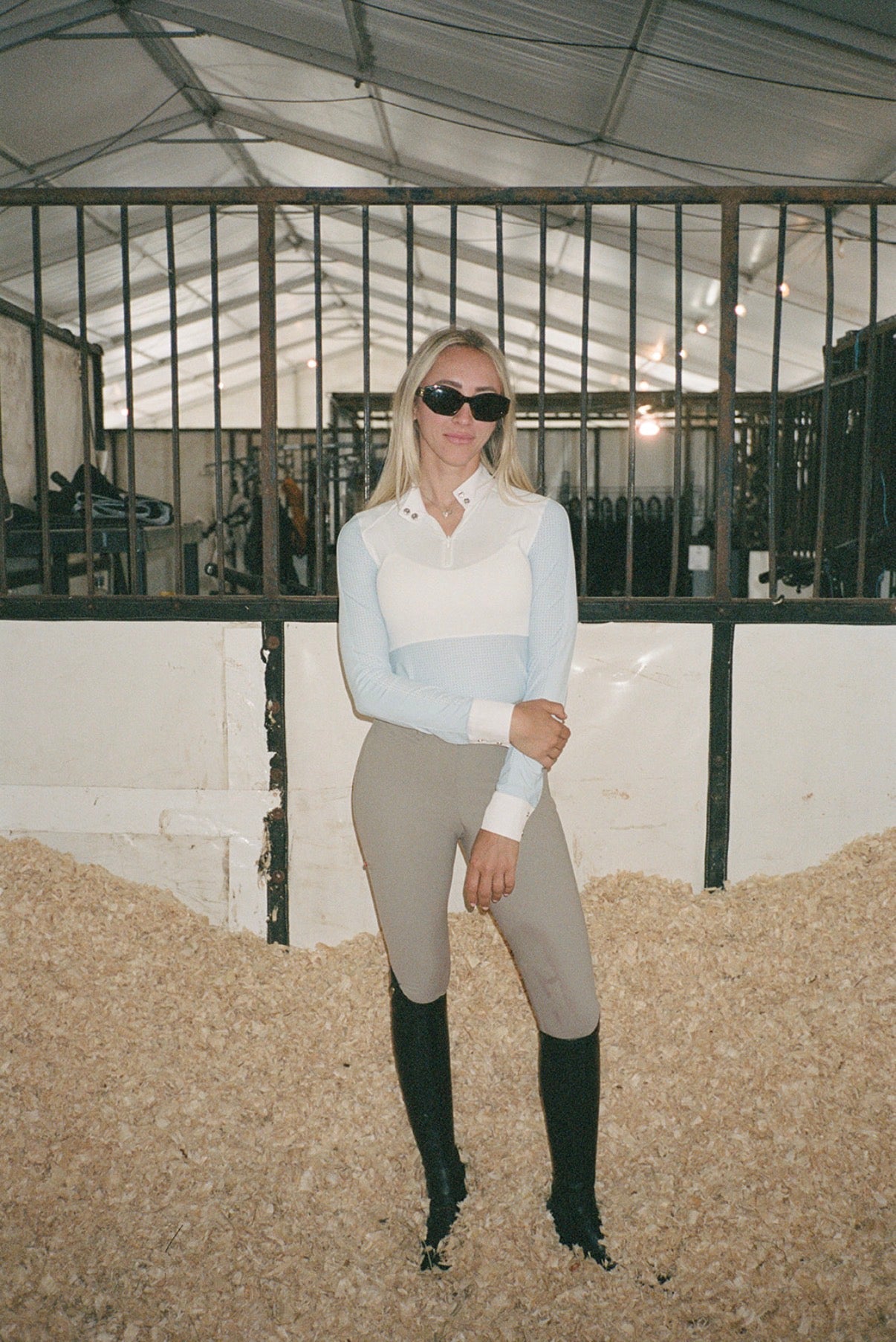 Euphoric Equestrian Kloud 9 Competition Top- Sky