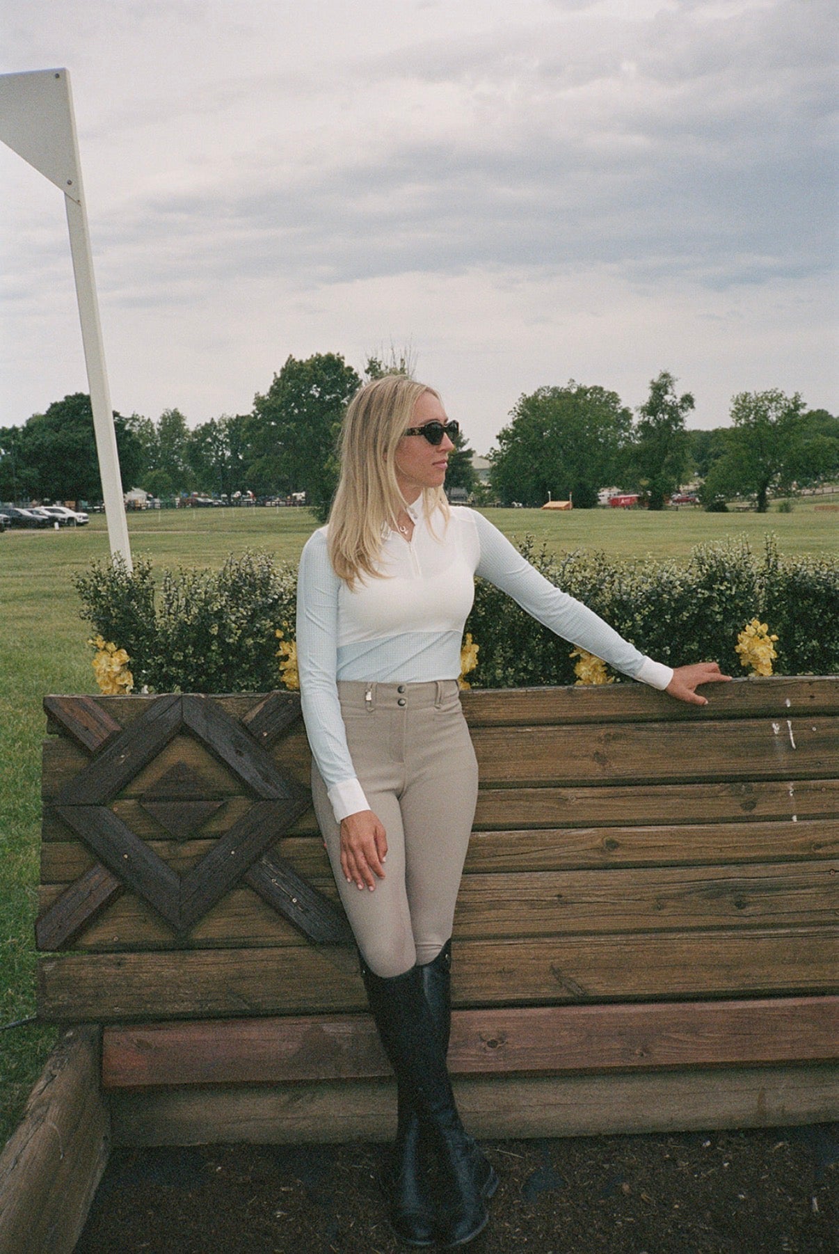 Euphoric Equestrian Kloud 9 Competition Top- Sky