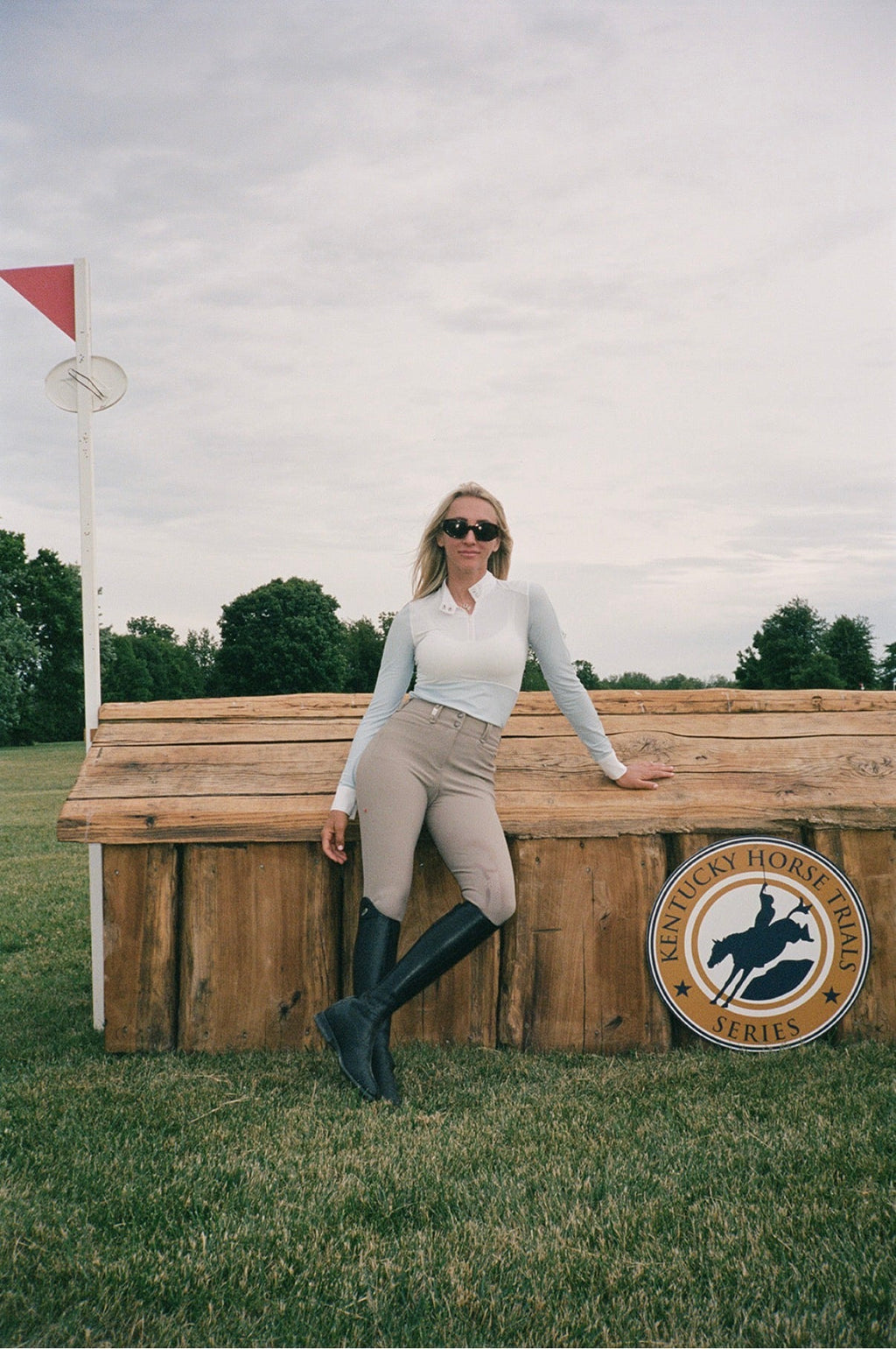Euphoric Equestrian Kloud 9 Competition Top- Sky