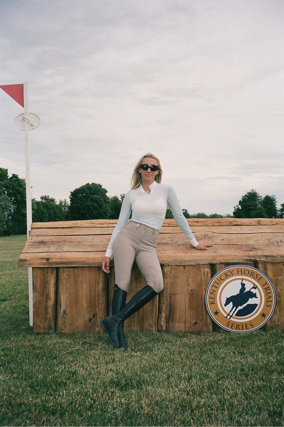 Euphoric Equestrian Kloud 9 Competition Top- Sky