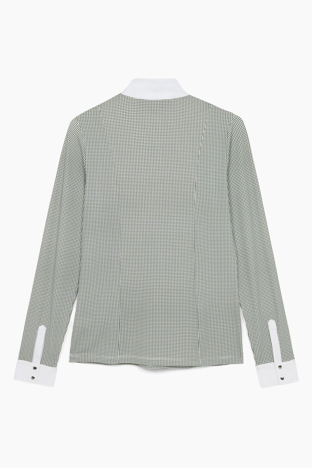 Hannah Childs Luna Gingham Long Sleeve Show Shirt