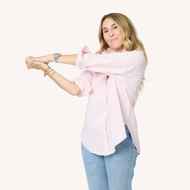 Kerri Rosenthal Mia Lightweight Oxford Shirt
