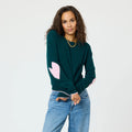 Kerri Rosenthal Patchwork Cashmere Sweater