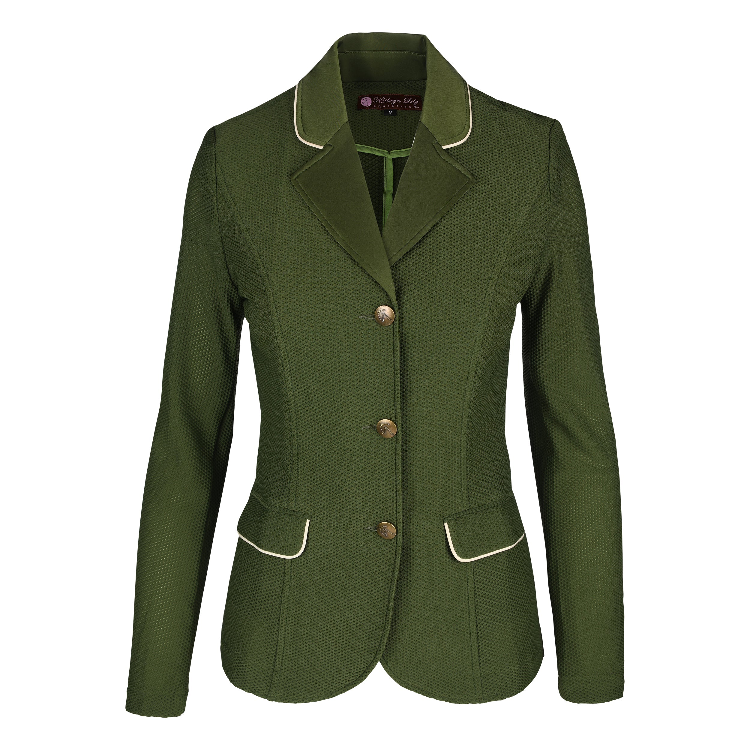 Kathryn Lily MeshAir Jacket in Olive Green